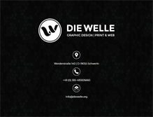 Tablet Screenshot of diewelle.org